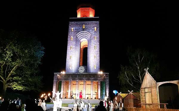 Bismarckturm in Burg (Spreewald), Foto: Konrad Langer