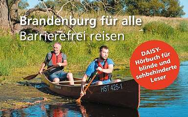 Umschlag DAISY Hoerbuch Brandenburg fuer alle Barrierefrei reisen