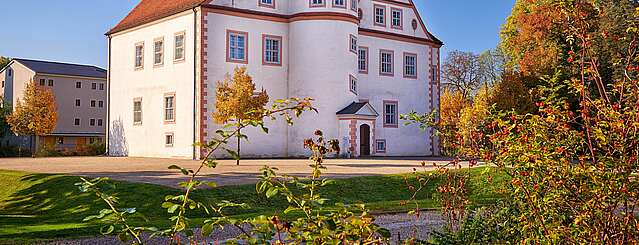 Schloss Königs Wusterhausen im Herbst