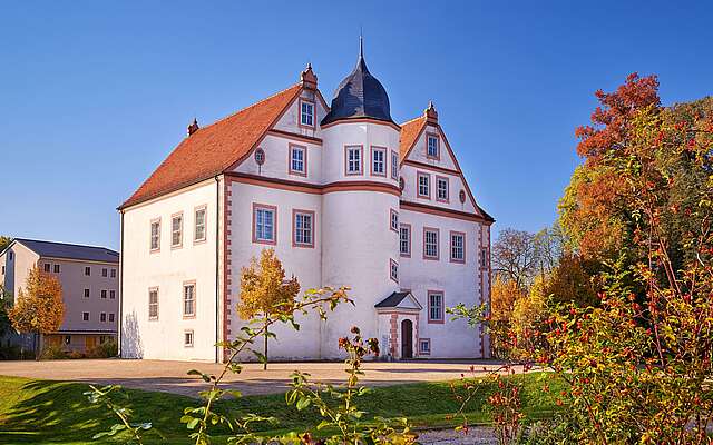 Schloss Königs Wusterhausen im Herbst