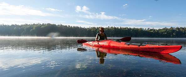 Kanutour im Naturpark Uckermärkische Seen