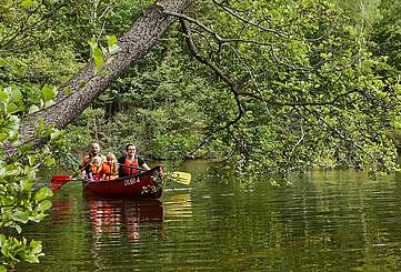 Familien-Kanutour im Naturpark Dahme-Heideseen