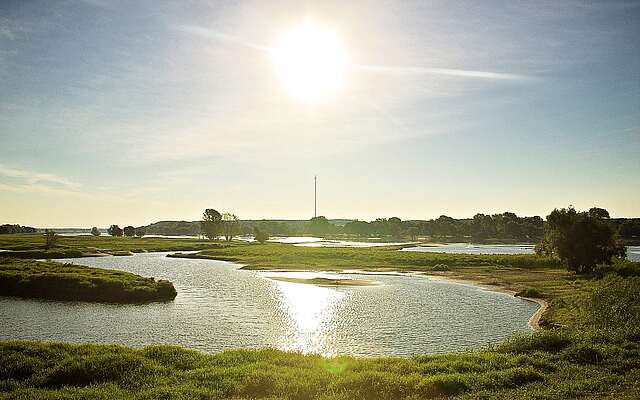 Elbe bei Mödlich Elbe bei Mödlich