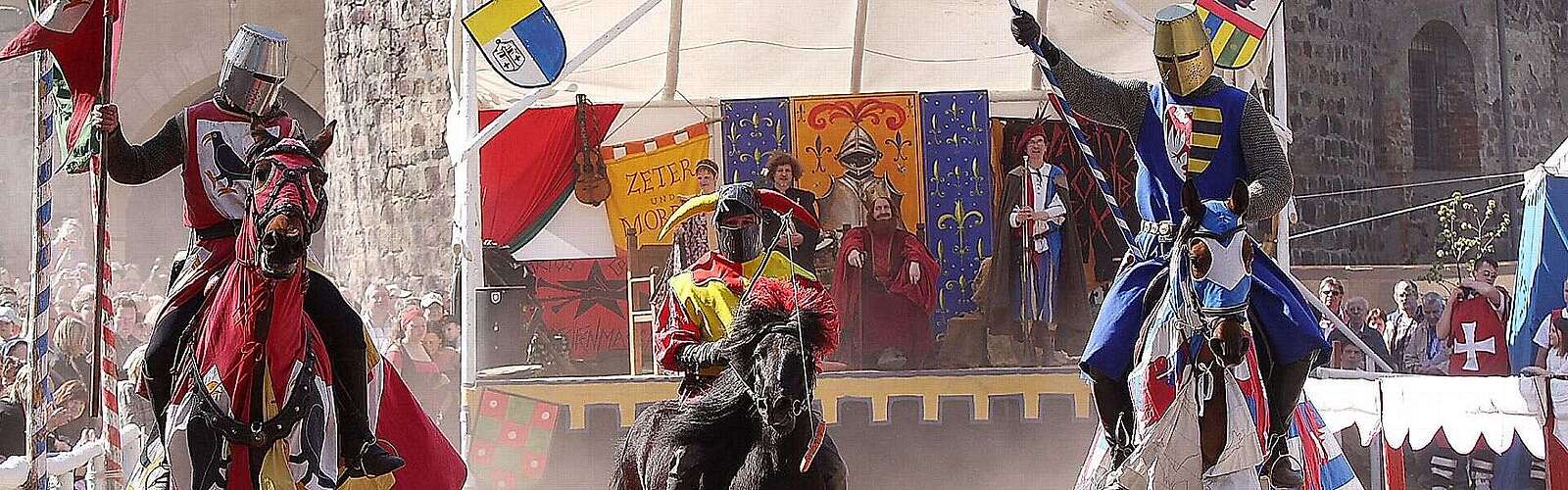 Ritterfestspiele auf Burg Rabenstein