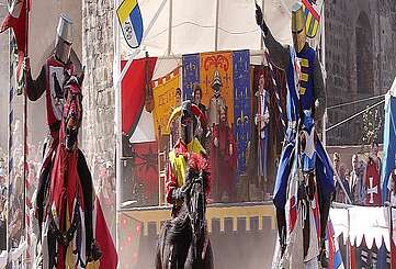 Ritterfestspiele auf Burg Rabenstein