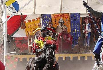 Ritterfestspiele auf Burg Rabenstein