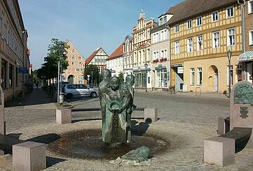 Bassewitzbrunnen in Kyritz