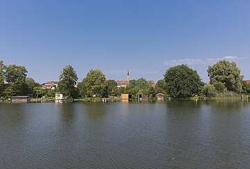 Blick auf Fürstenberg/Havel