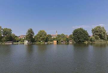 Blick auf Fürstenberg/Havel