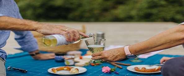 Picknick im Pfarrgarten Ribbeck
