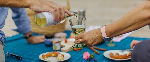 Picknick im Pfarrgarten Ribbeck