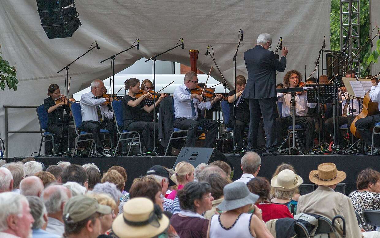 Auch dieses Jahr können die Musikfestspiele wieder an zahlreichen historischen Orten besucht werden.