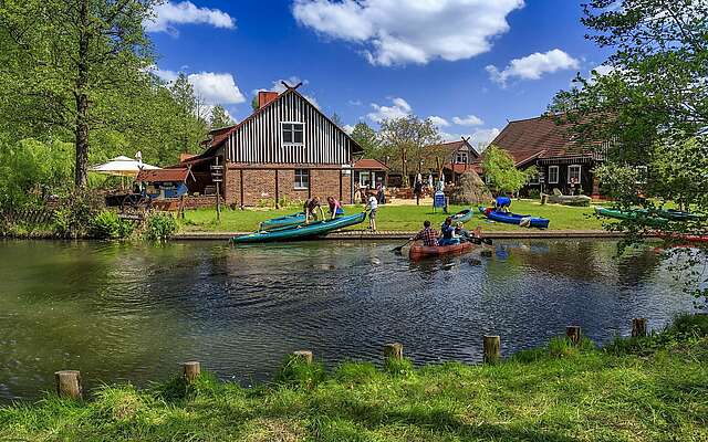 Kanuvermietung im Spreewald
