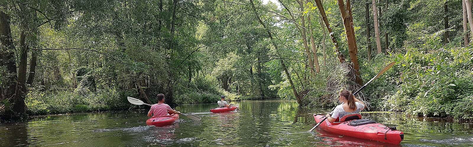 Kajaktour bei Schlepzig