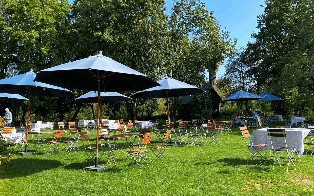 Skulpturenpark Schwante Biergarten