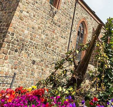 An der Stadtpfarrkirche Beelitz