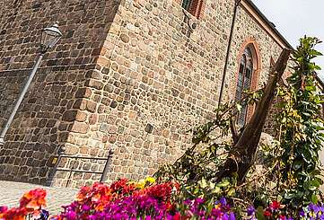 An der Stadtpfarrkirche Beelitz
