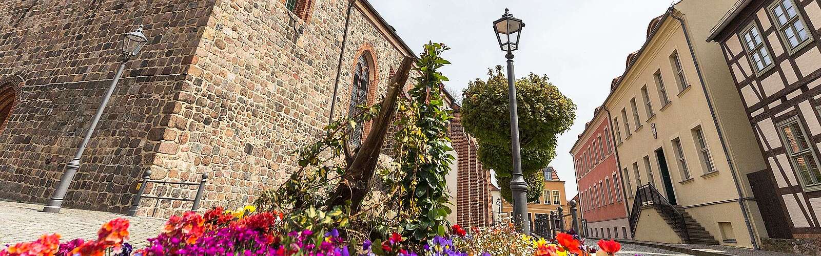 An der Stadtpfarrkirche Beelitz