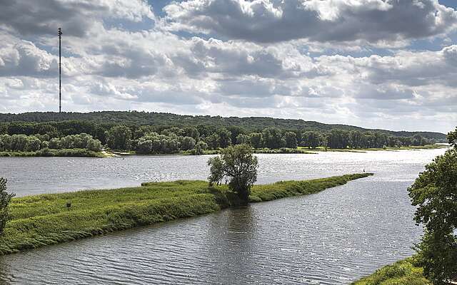 Elbe bei Lenzen Elbe bei Lenzen