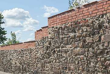 Die alte Stadtmauer von Jüterbog