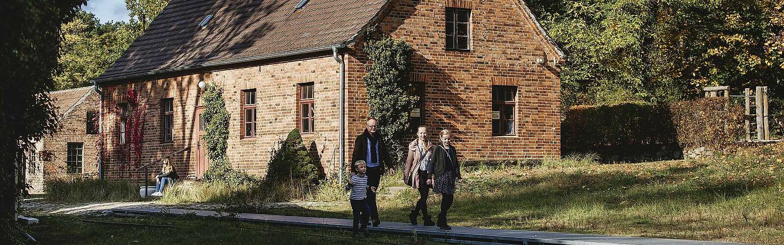 Familienspaziergang in Glashütte