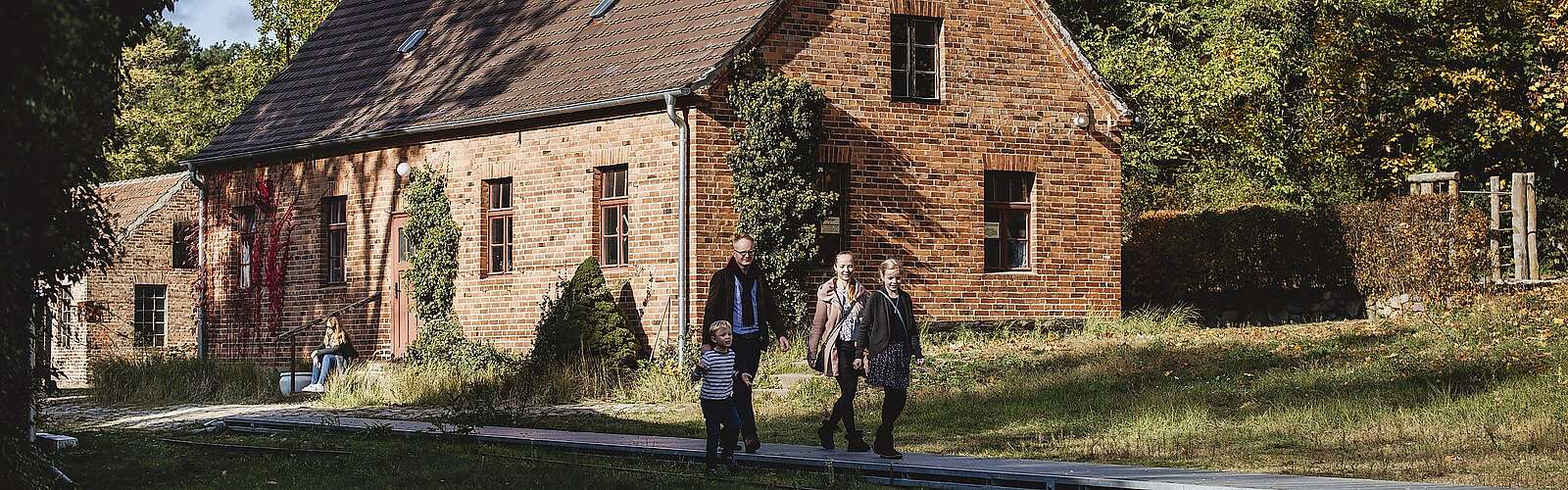 Familienspaziergang in Glashütte