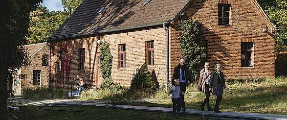 Familienspaziergang in Glashütte