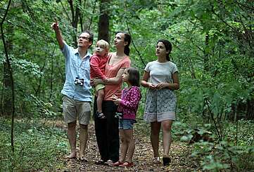 Wanderung mit der Familie