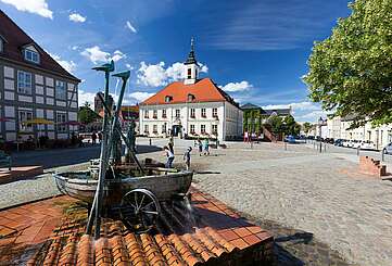 Marktplatz in Angermünde