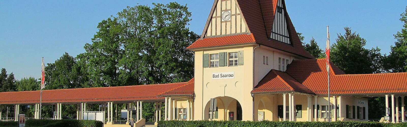 Bahnhofsgebäude in Bad Saarow