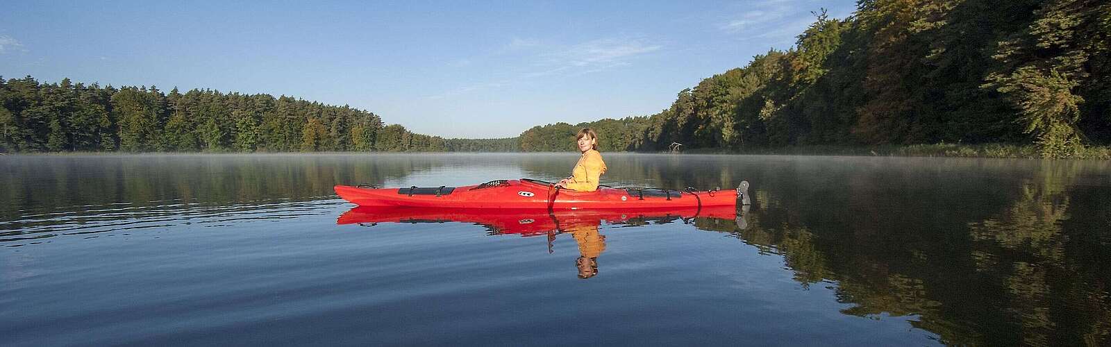 Kanutour im Naturpark Uckermärkische Seen
