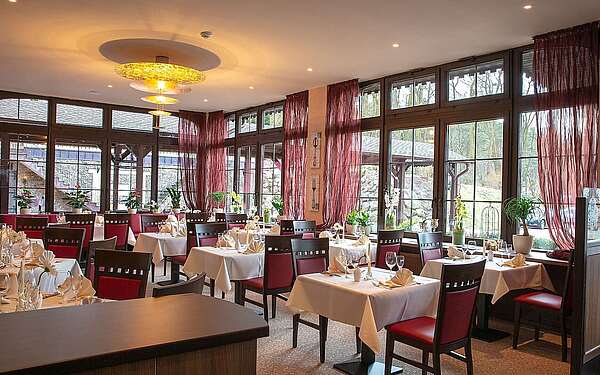 Blick in das Royal Restaurant