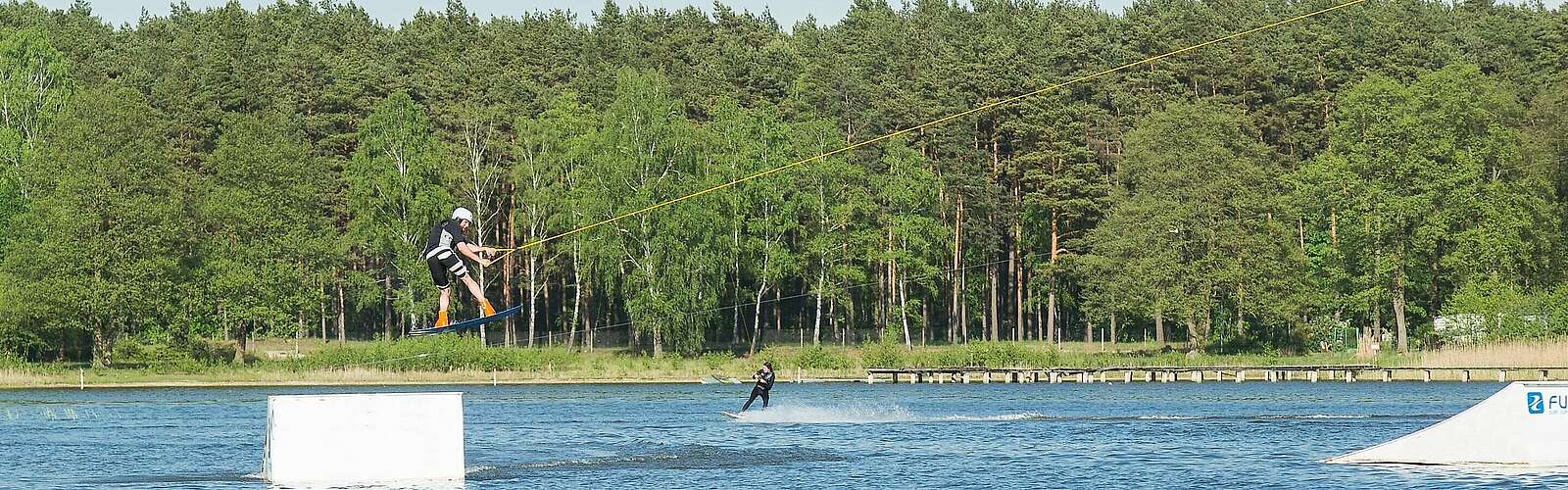 Wakeboarding im Wakepark Petersdorf