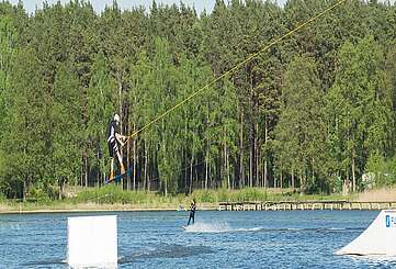 Wakeboarding im Wakepark Petersdorf