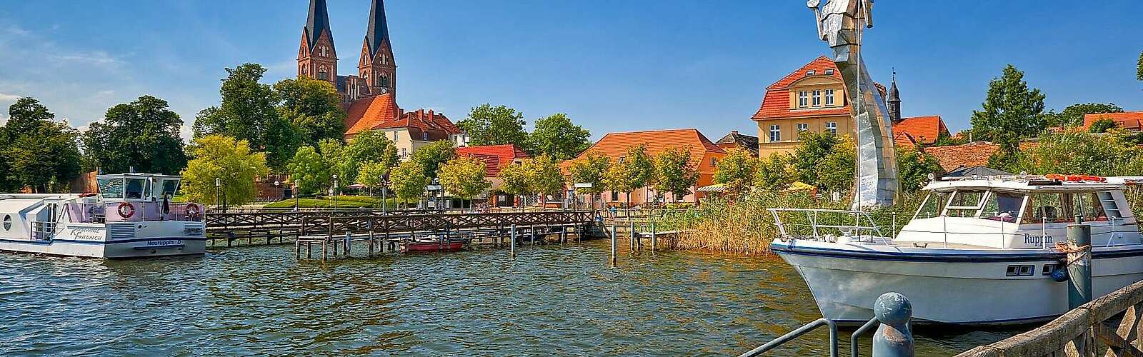Bollwerk am Ruppiner See in Neuruppin
