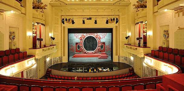 Theatersaal im Staatstheater Cottbus