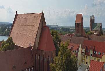 Blick auf das ehemalige Dominikanerkloster Prenzlau