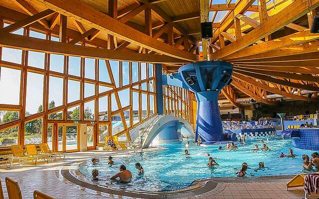 Innenbereich der Natur Therme Templin