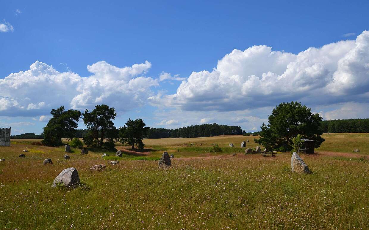 Hunderte steinerner Monumente lassen sich über ganz Brandenburg verteilt besichtigen.