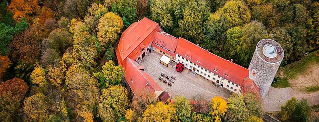 Burg Rabenstein im Herbst
