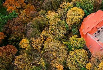 Burg Rabenstein im Herbst