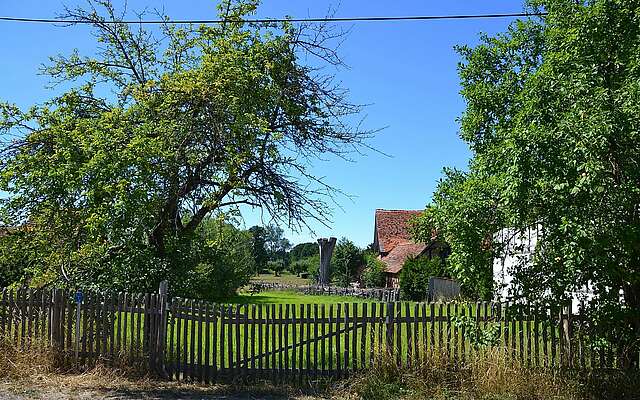 Garten im Oderbruch bei Zollbrücke Garten im Oderbruch bei Zollbrücke