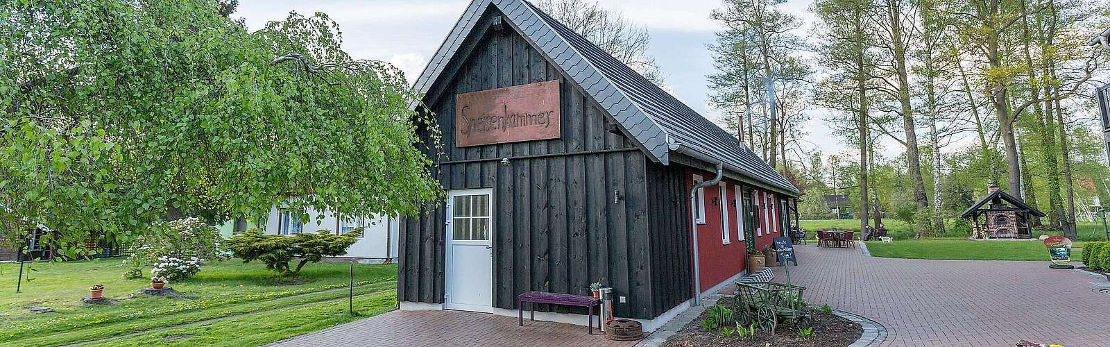 Außenansicht des Restaurants Speisenkammer