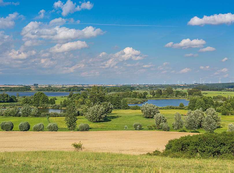 Der Drei-Seen-Blick bei Potzlow