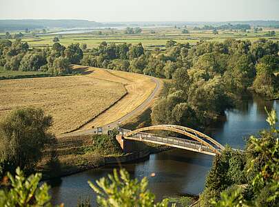 Brücke im Nationalpark Unteres Odertal