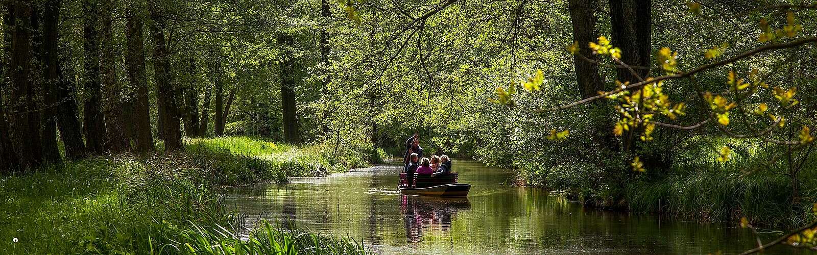 Kahnfahrt durch die Spreewaldfließe