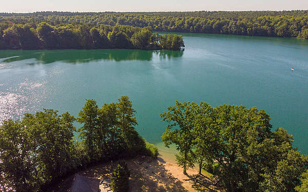 Luftbild vom Liepnitzsee