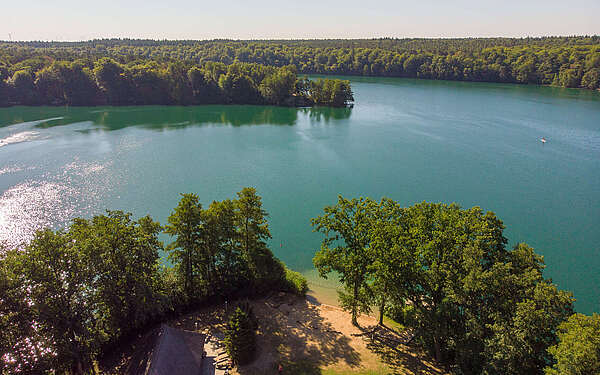 Luftbild vom Liepnitzsee