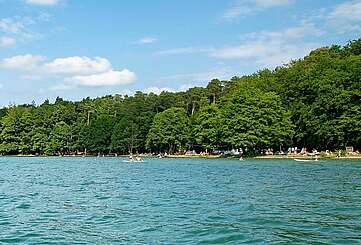 Blick auf den Stechlinsee