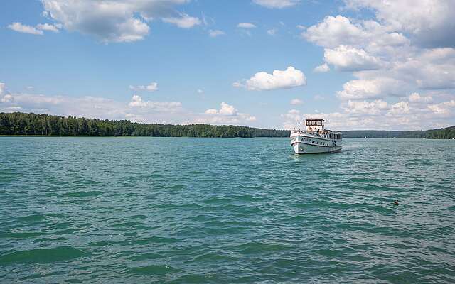 Ausflugsschiff auf dem Werbellinsee
